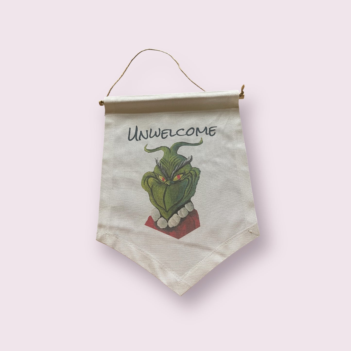 Unwelcome Grinch Banner