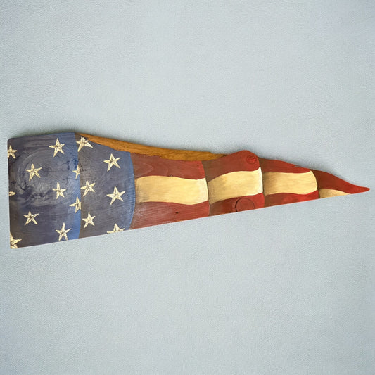 Tattered American Flag