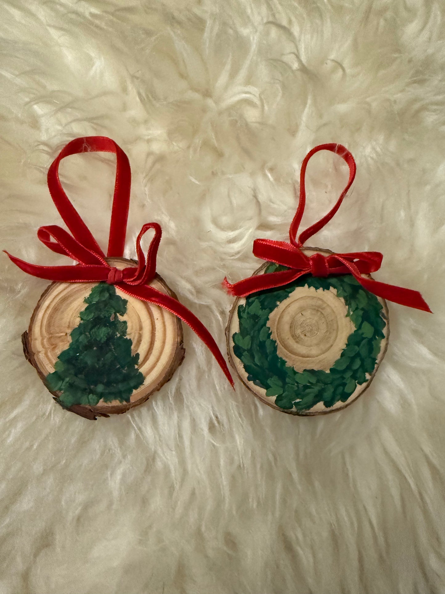 Tree and Wreath Ornaments